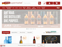 Tablet Screenshot of drinksupermarket.com